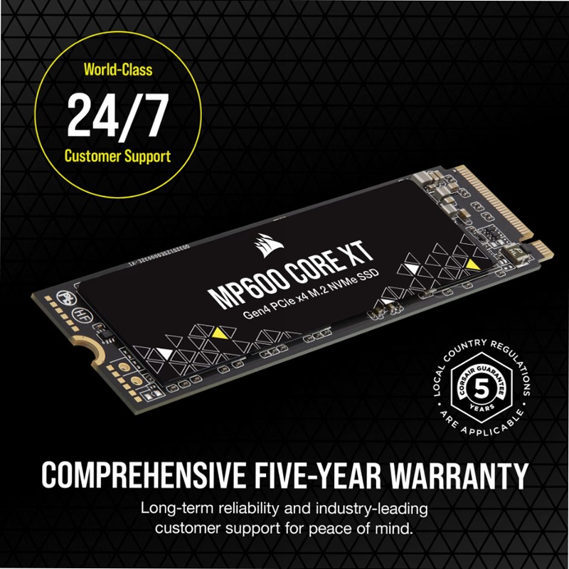Unità SSD MP600 CORE XT M.2 NVMe PCIe 4.0 x4 da 2 TB