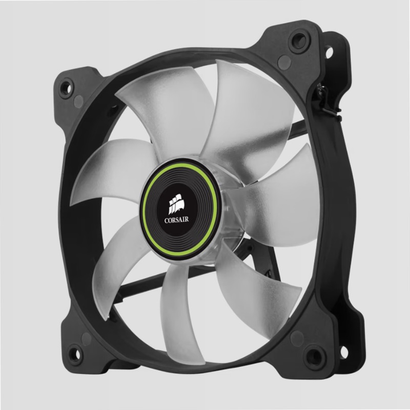 Air Series™ SP120 LED Green High Static Pressure Fan Twin Pack