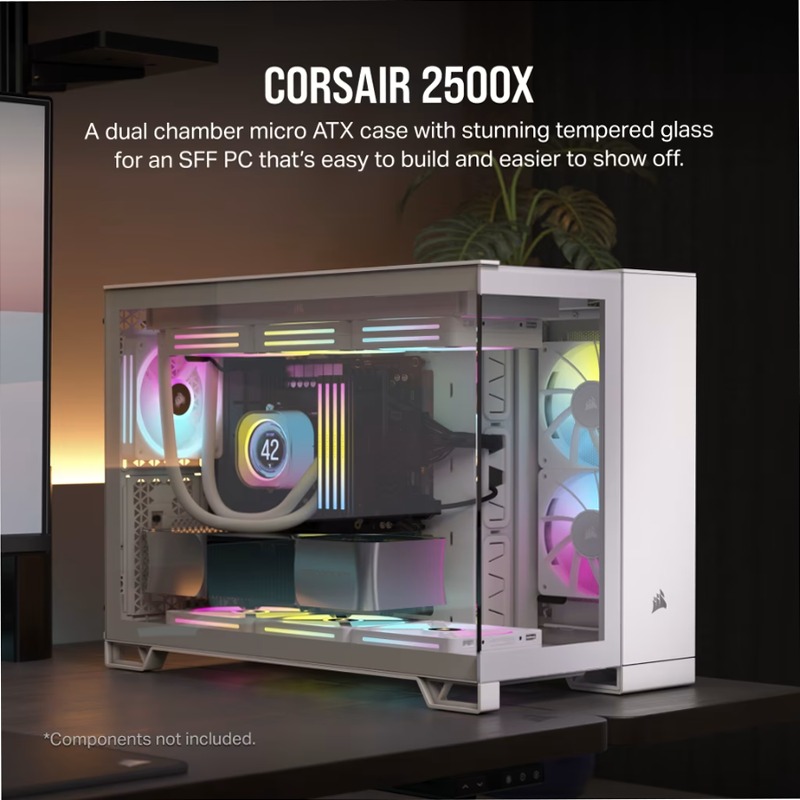 Case PC Mid-Tower 2500X - Bianco