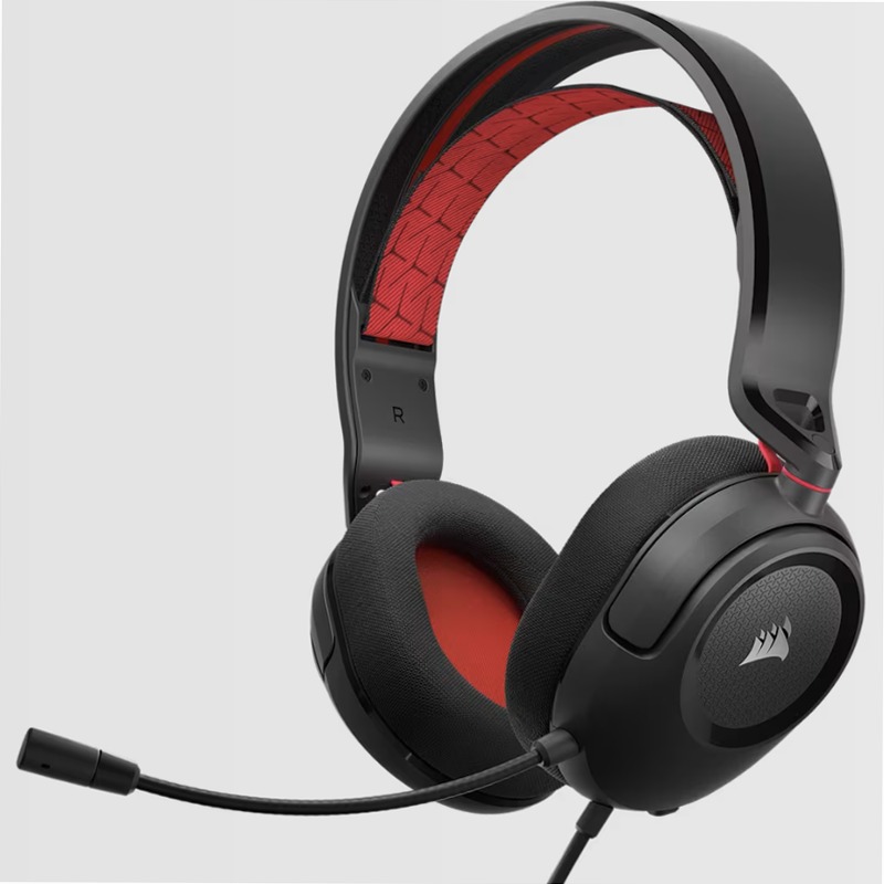 Cuffia gaming con microfono multipiattaforma HS35 v2 — Rossa (EU)