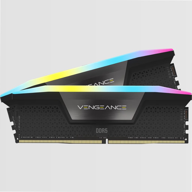 VENGEANCE® RGB 96GB (2x48GB) DDR5 DRAM Up To 6000MT/s CL36 2 6000mhz
