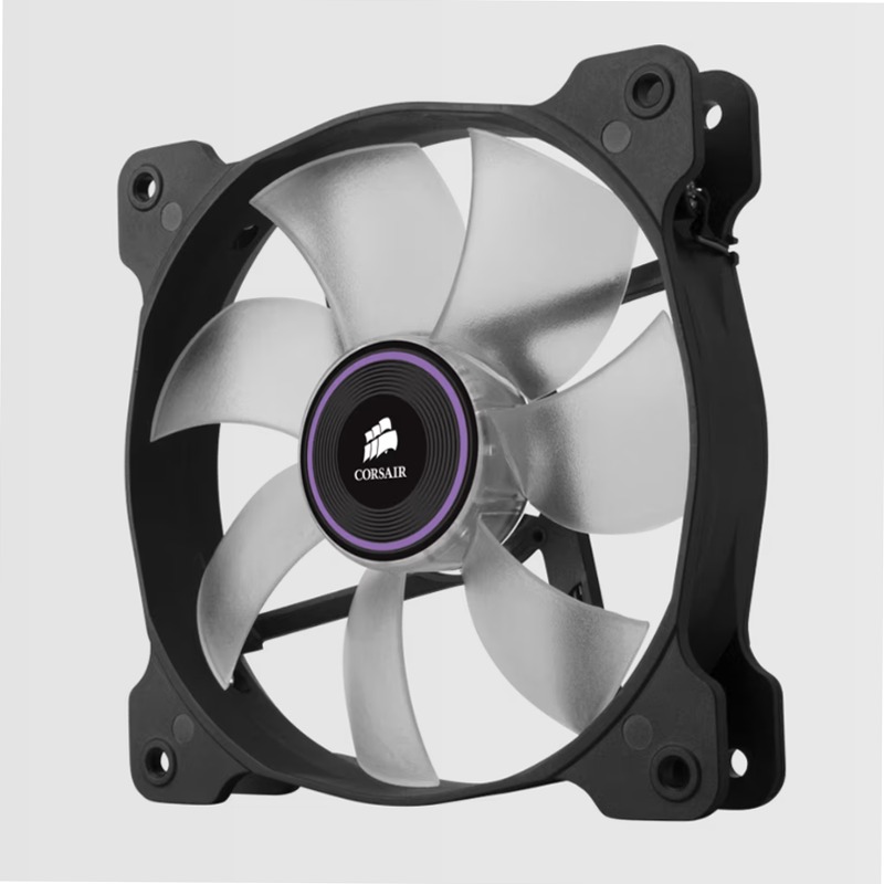 Air Series™ SP120 LED Purple High Static Pressure 120mm Fan Twin Pack