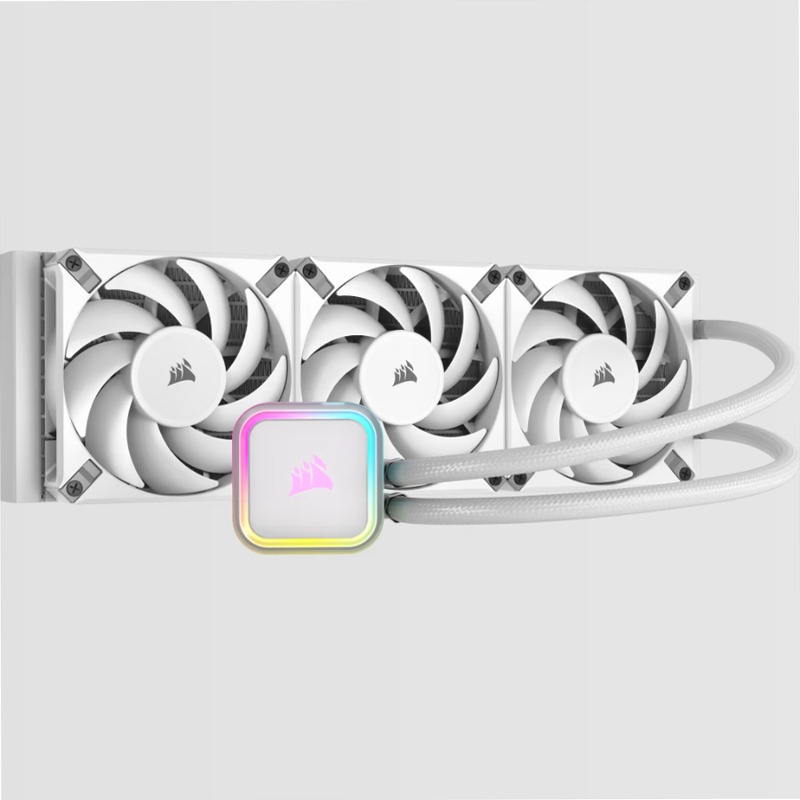 Dissipatore a liquido iCUE H150i RGB ELITE - Bianco