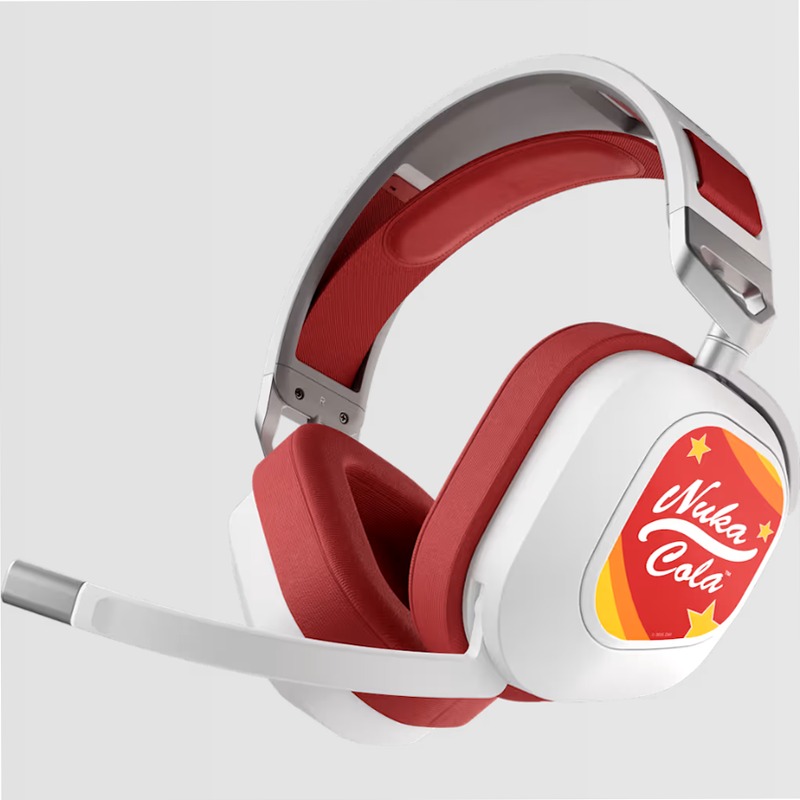 HS80 RGB Nuka-Cola™ - Connessione Wireless e Microfono di Alta Qualità Bianco