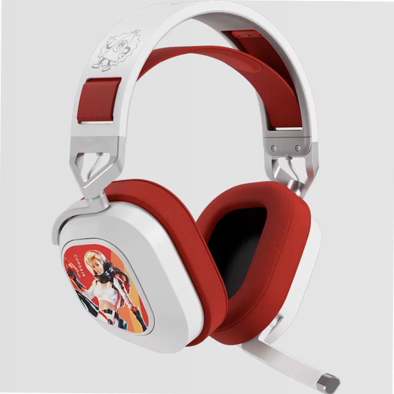 HS80 RGB Nuka-Cola™ - Connessione Wireless e Microfono di Alta Qualità Bianco
