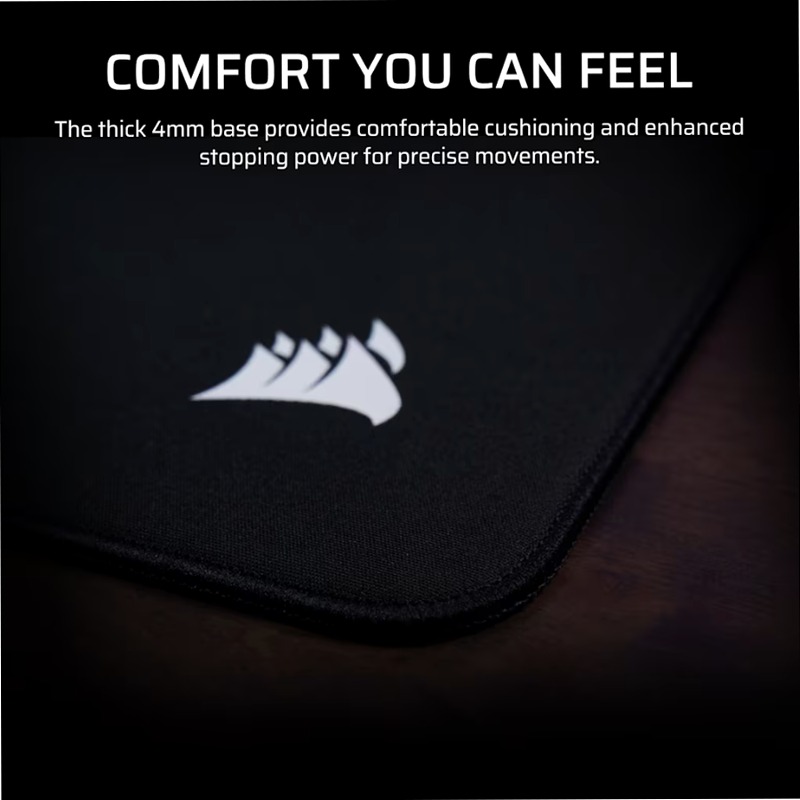 Mouse pad MM PRO Control Medium - Nero Tessuto