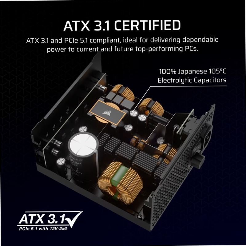 Alimentatore RM1000x - CORSAIR RMx Series