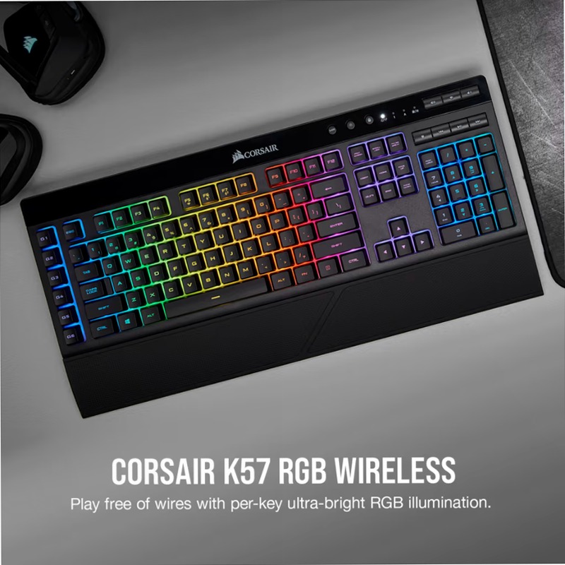 Tastiera Gaming K57 RGB Wireless