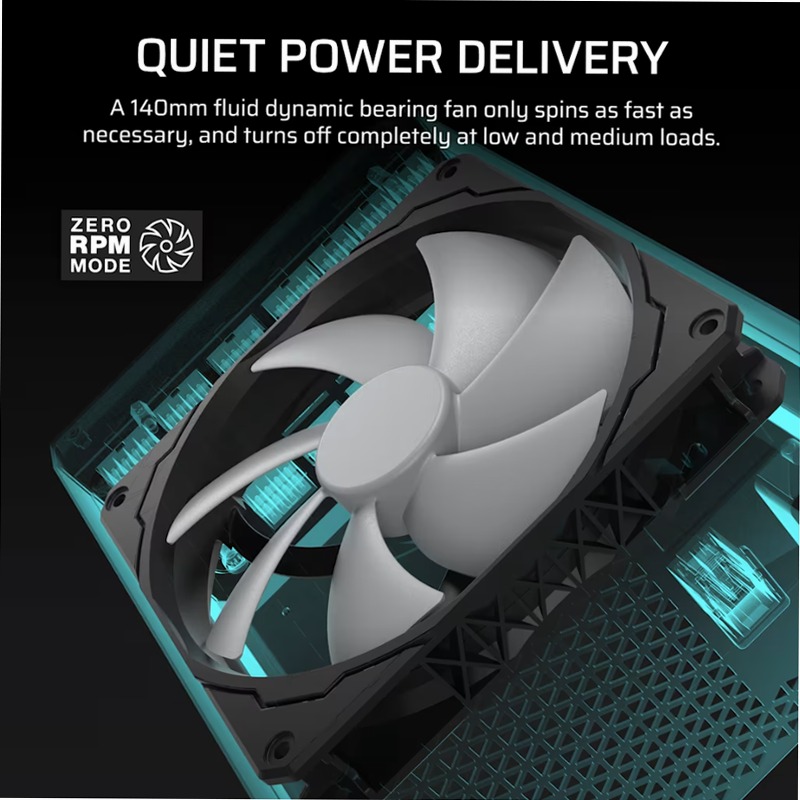 Alimentatore ATX HX1200i interamente modulare 1200w