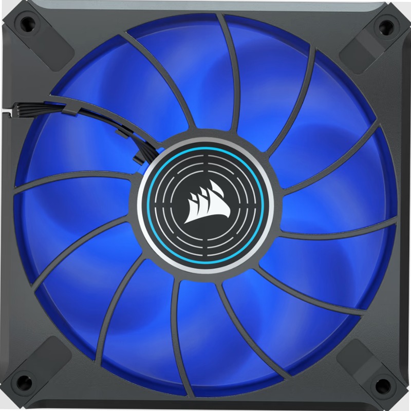Ventola PWM a levitazione magnetica ML120 LED ELITE Blue Premium da 120 mm 120mm