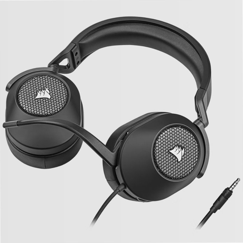 Cuffia Gaming HS65 SURROUND - Carbonio