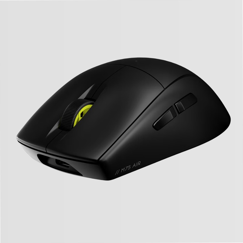 Mouse gaming ultraleggero M75 AIR WIRELESS – Nero