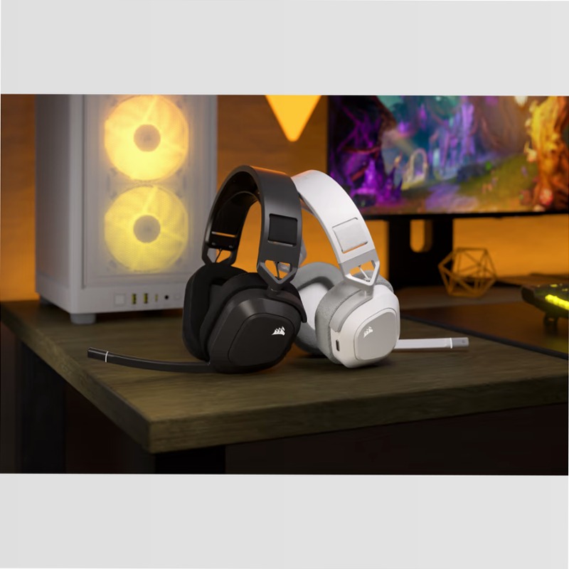 Cuffia Gaming HS80 MAX - Bianco