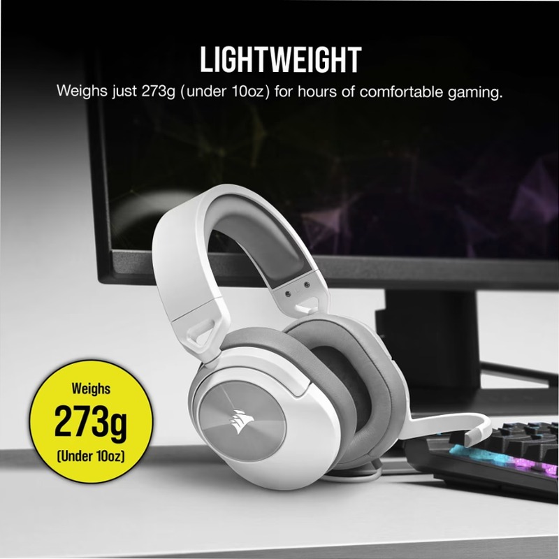 Cuffia Gaming HS55 STEREO - Bianco