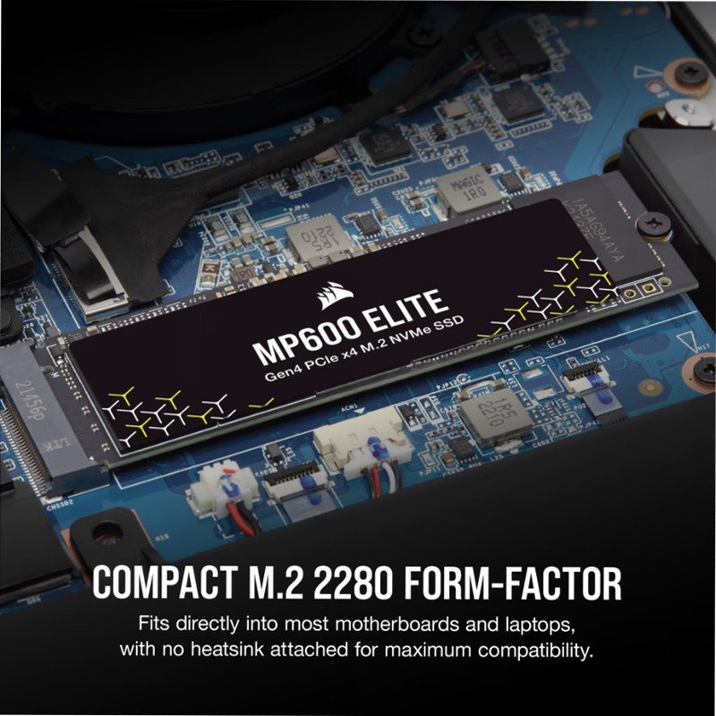 SSD M.2 NVMe 1.4 PCIe Gen4 x4 MP600 ELITE da 2 TB