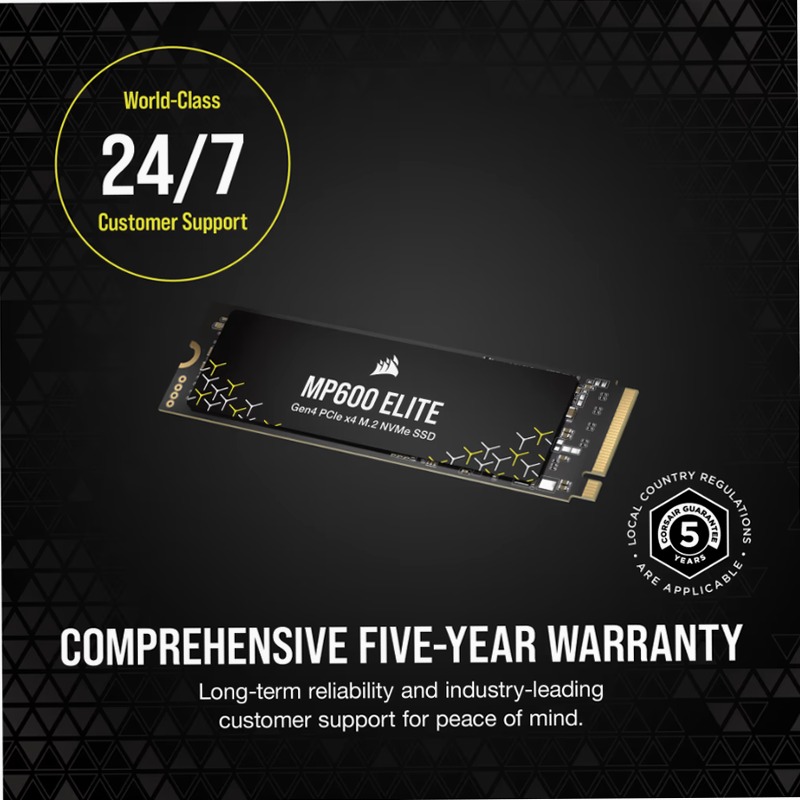 SSD M.2 NVMe 1.4 PCIe Gen4 x4 MP600 ELITE da 2 TB