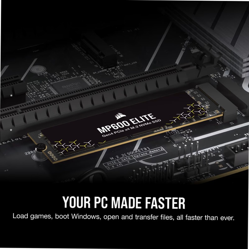 SSD M.2 NVMe 1.4 PCIe Gen4 x4 MP600 ELITE da 2 TB
