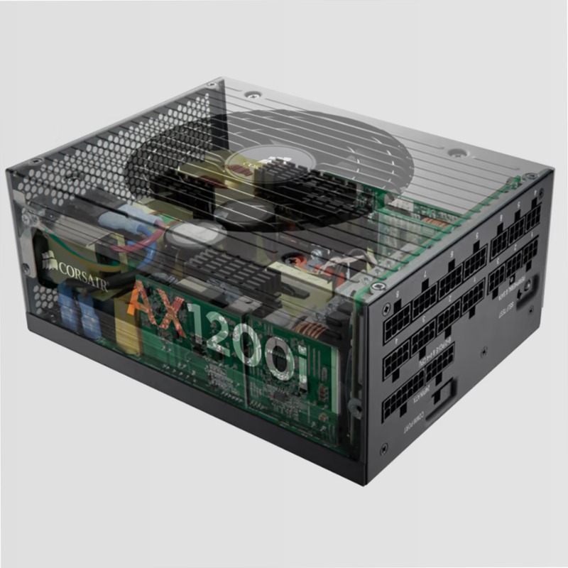 Alimentatore AX1200i Digital ATX — PSU completamente modulare certificata 80 PLUS® PLATINUM