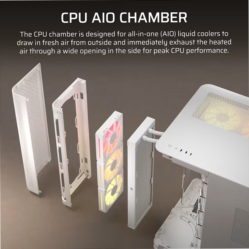Case PC Mid-Tower AIR 5400 LX-R RGB 3