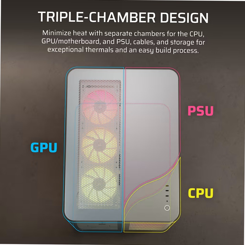 Case PC Mid-Tower AIR 5400 LX-R RGB 3