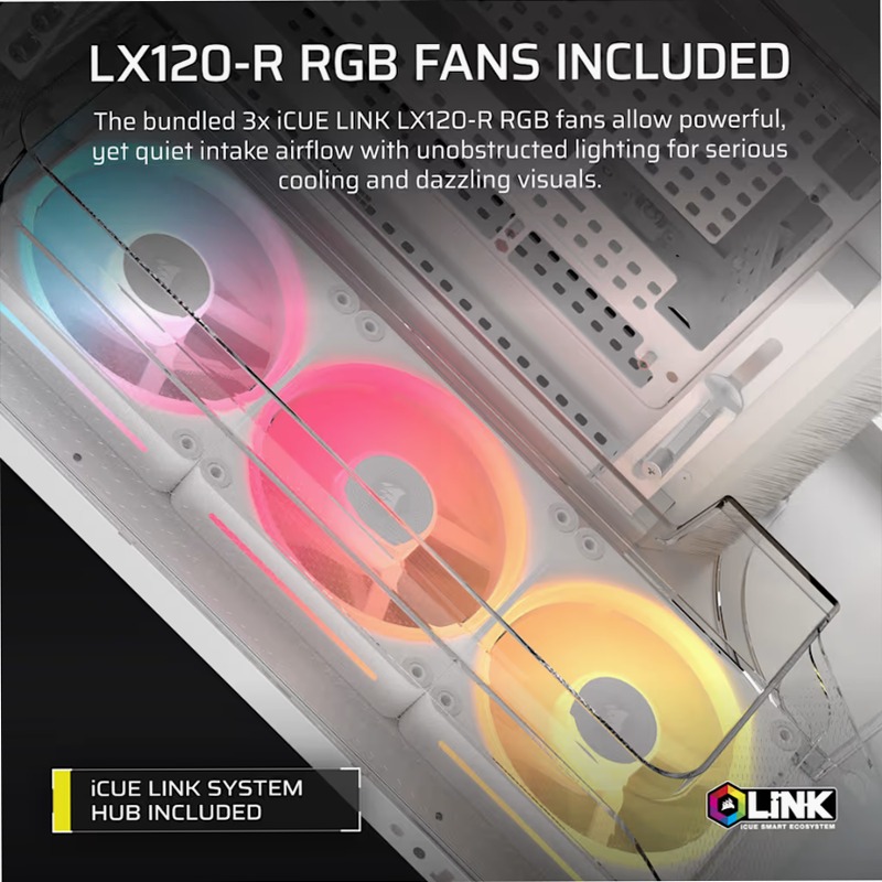 Case PC Mid-Tower AIR 5400 LX-R RGB 3