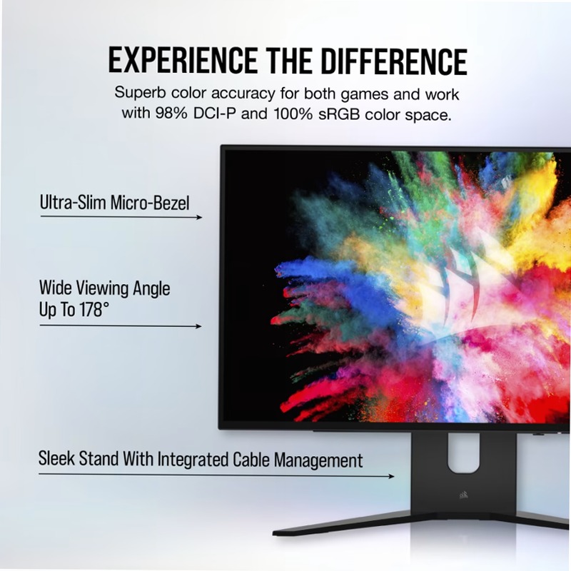 Monitor Gaming CORSAIR XENEON 27QHD240 OLED 27"