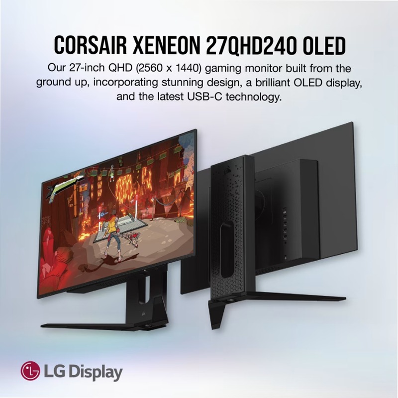 Monitor Gaming CORSAIR XENEON 27QHD240 OLED 27"