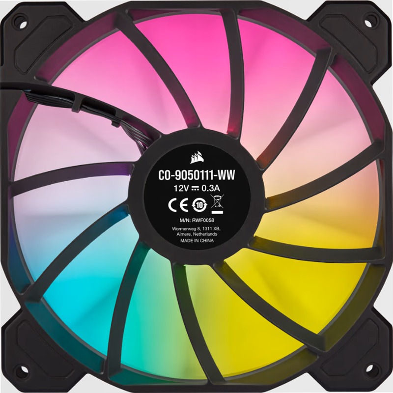 Ventole PWM iCUE SP140 RGB ELITE Performance 140mm 2