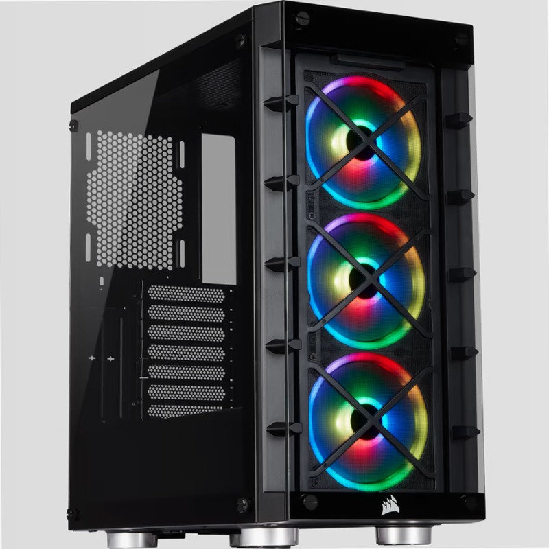 Smart case mid-tower ATX iCUE 465X RGB — nero