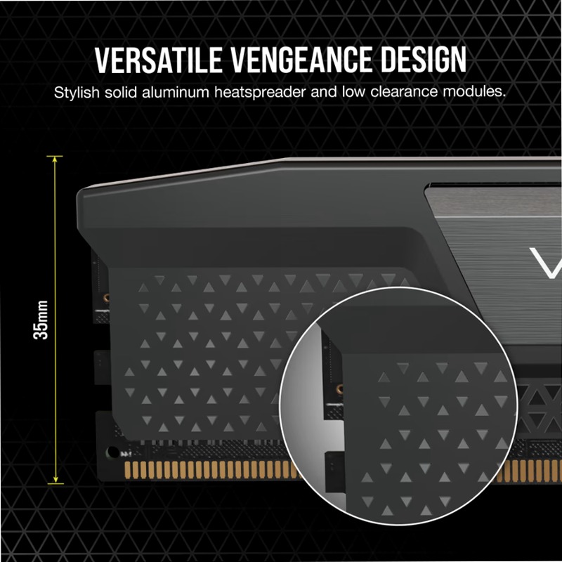 VENGEANCE® 48GB (2x24GB) DDR5 DRAM