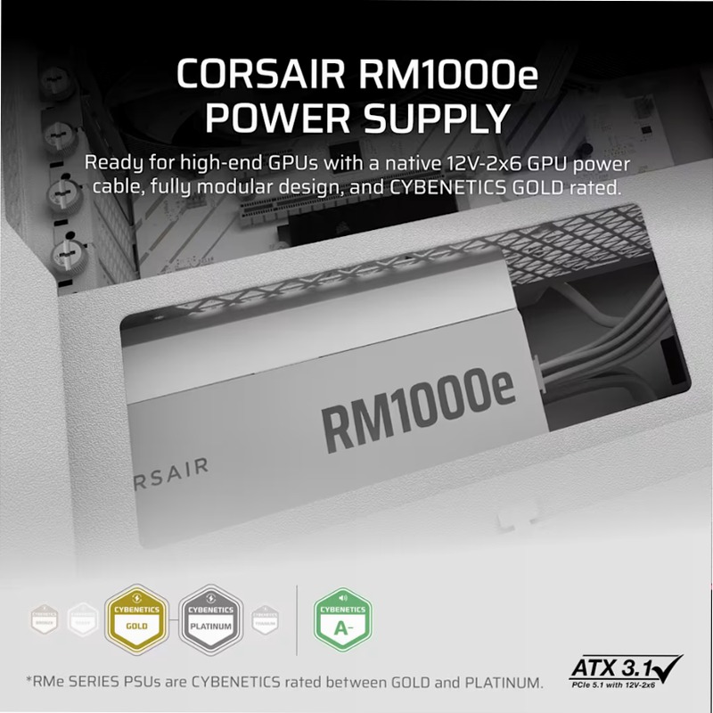 Alimentatore RMe Series RM1000e - Bianco