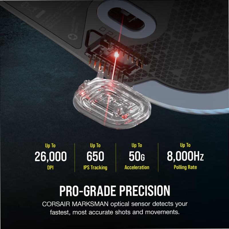 Mouse gaming M75 - Vincere in Stile RGB
