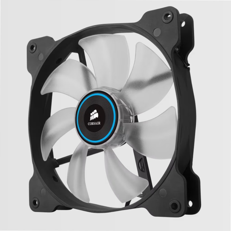 Air Series™ SP140 LED Blue High Static Pressure Fan Twin Pack 140mm