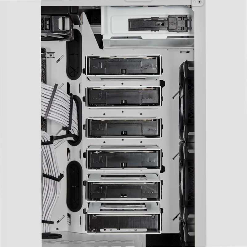 Case Carbide Series 678C in vetro temprato a bassa rumorosità - Bianco