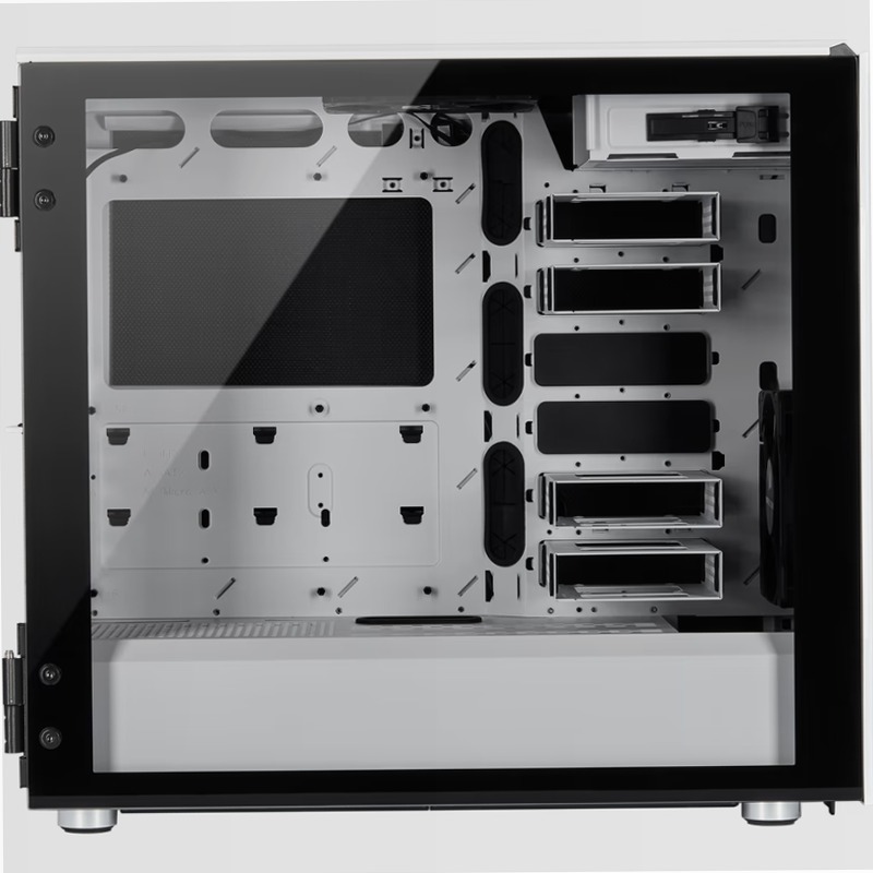 Case Carbide Series 678C in vetro temprato a bassa rumorosità - Bianco