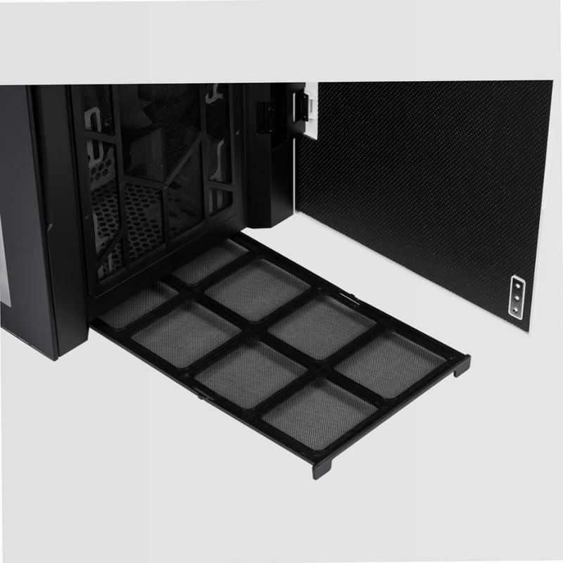 Case Carbide Series 678C in vetro temprato a bassa rumorosità - Bianco
