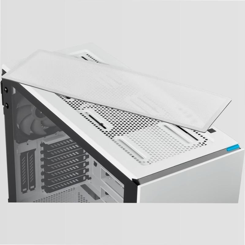 Case Carbide Series 678C in vetro temprato a bassa rumorosità - Bianco