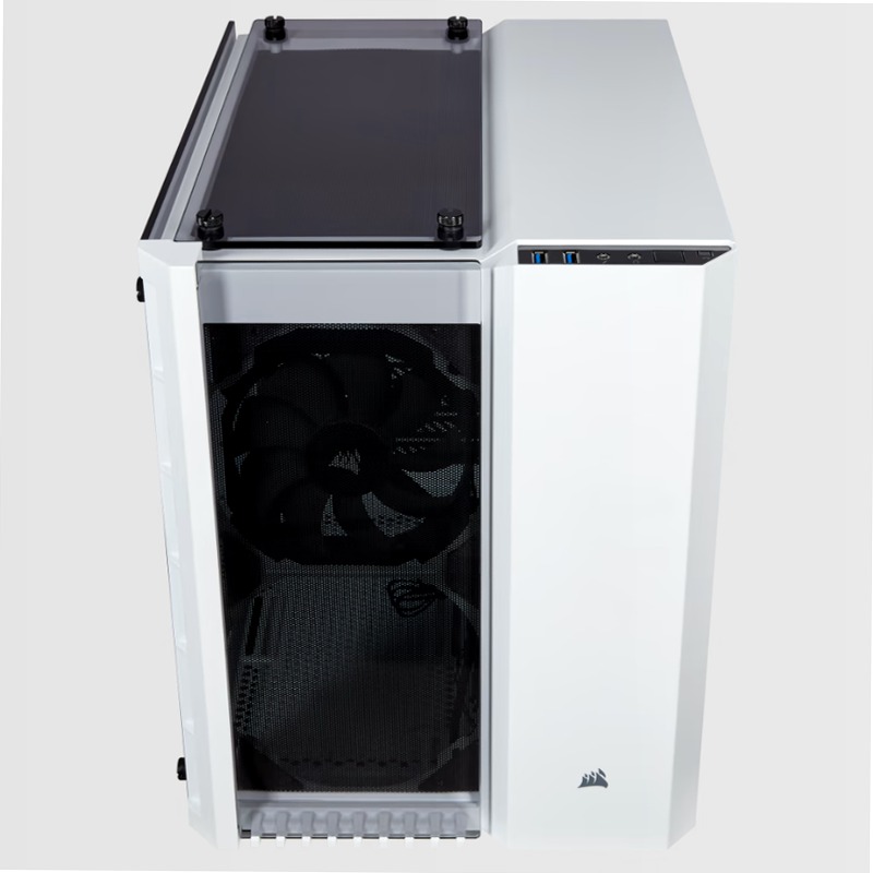Case Micro ATX Crystal Series 280X in vetro temprato - Bianco