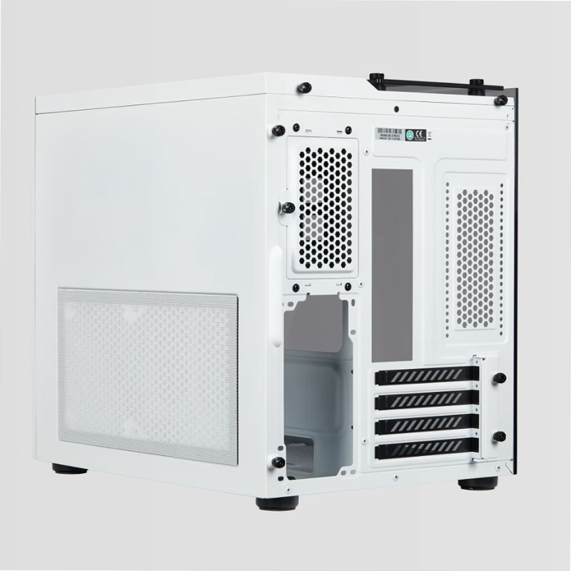Case Micro ATX Crystal Series 280X in vetro temprato - Bianco