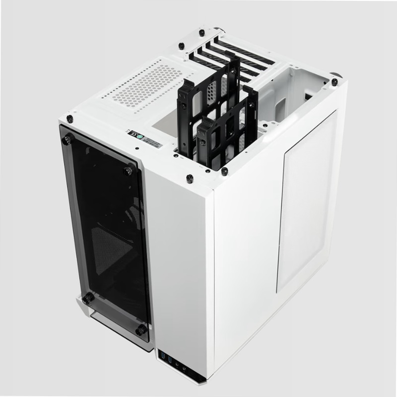 Case Micro ATX Crystal Series 280X in vetro temprato - Bianco