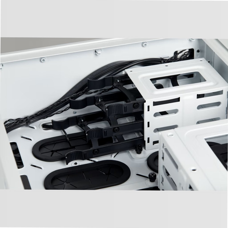 Case Micro ATX Crystal Series 280X in vetro temprato - Bianco