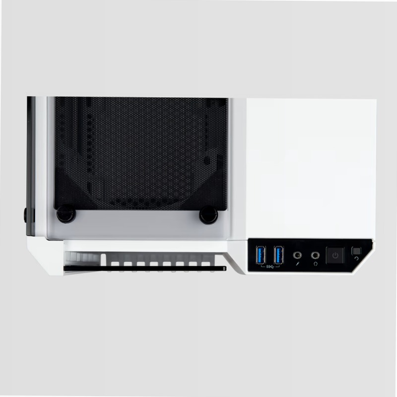 Case Micro ATX Crystal Series 280X in vetro temprato - Bianco