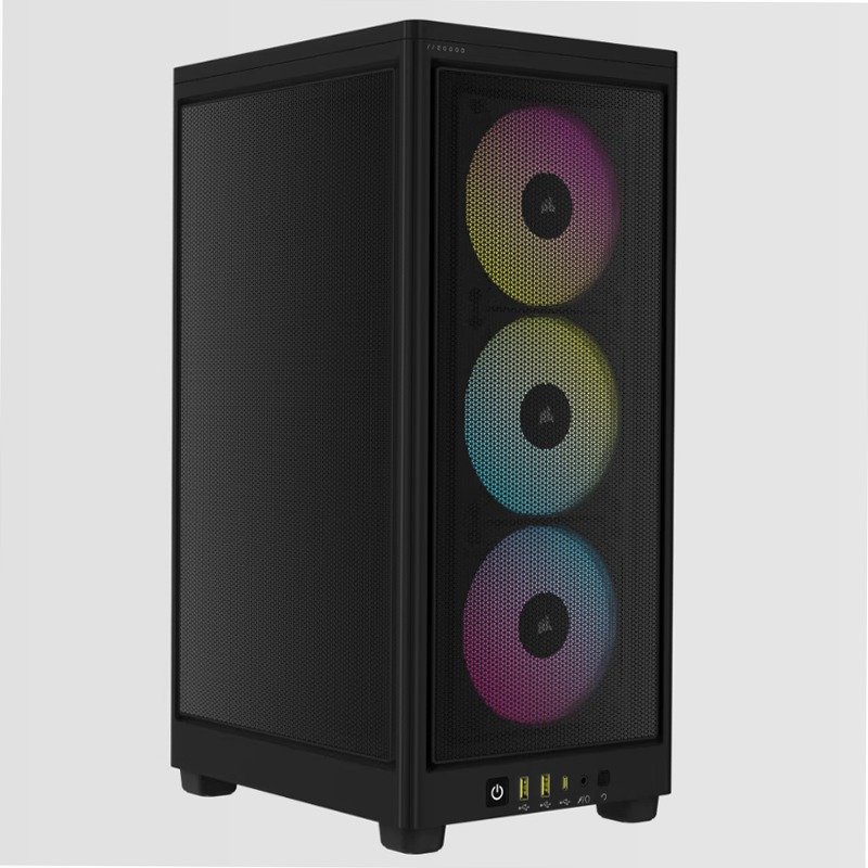Case PC Mini-ITX 2000D RGB AIRFLOW - Nero Aria