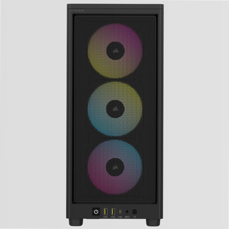 Case PC Mini-ITX 2000D RGB AIRFLOW - Nero Aria