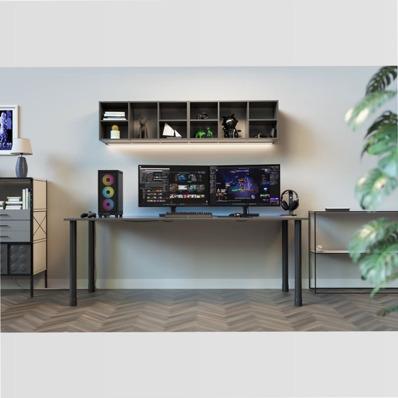 Case PC Mini-ITX 2000D RGB AIRFLOW - Nero Aria
