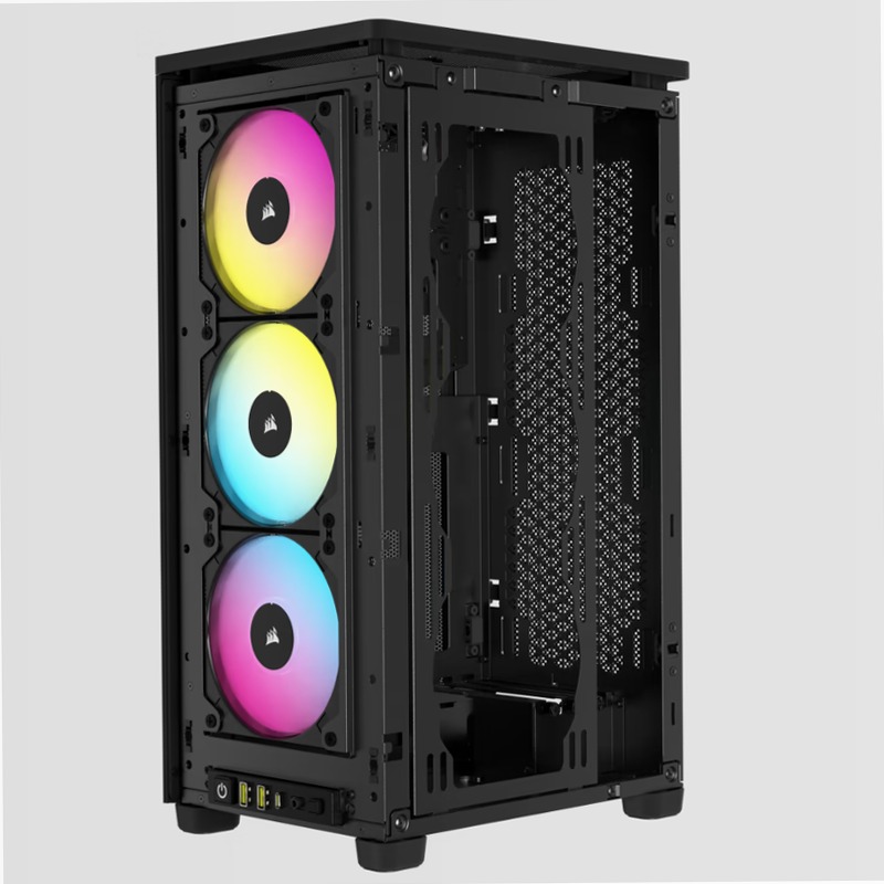 Case PC Mini-ITX 2000D RGB AIRFLOW - Nero Aria