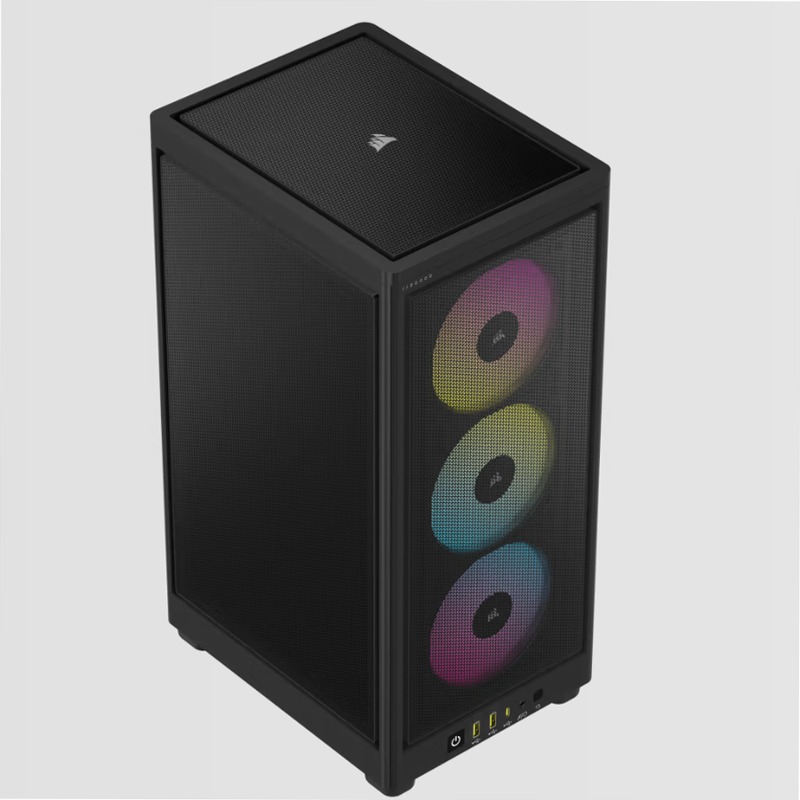 Case PC Mini-ITX 2000D RGB AIRFLOW - Nero Aria