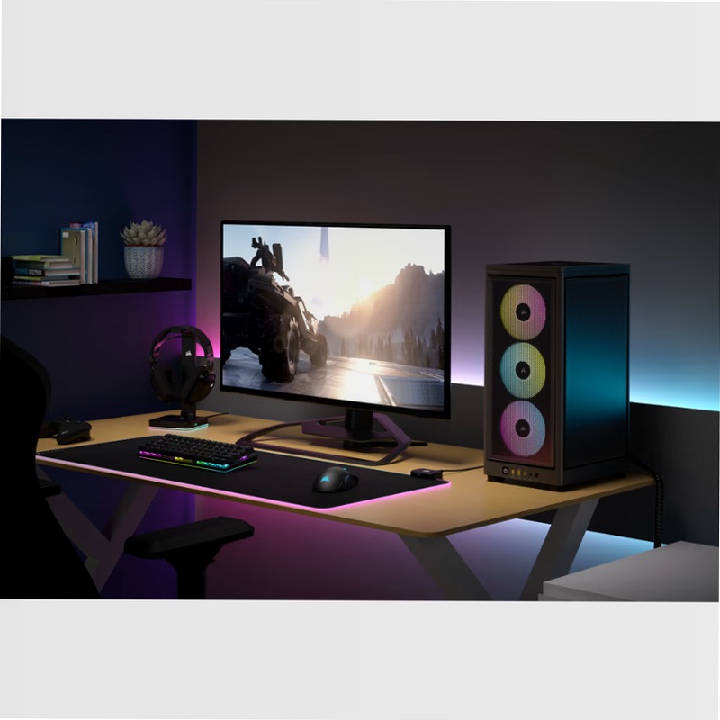 Case PC Mini-ITX 2000D RGB AIRFLOW - Nero Aria