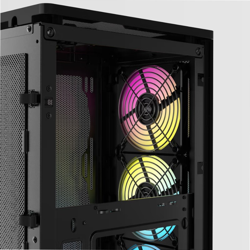 Case PC Mini-ITX 2000D RGB AIRFLOW - Nero Aria