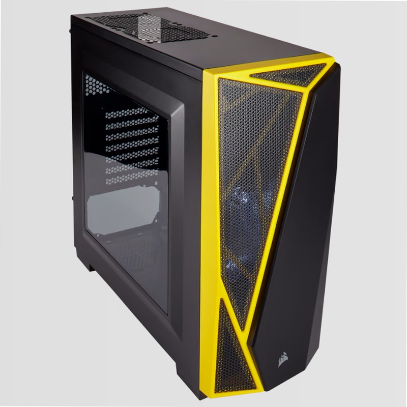 Case Gaming Carbide Series™ SPEC-04 Mid-Tower — Nero/Giallo